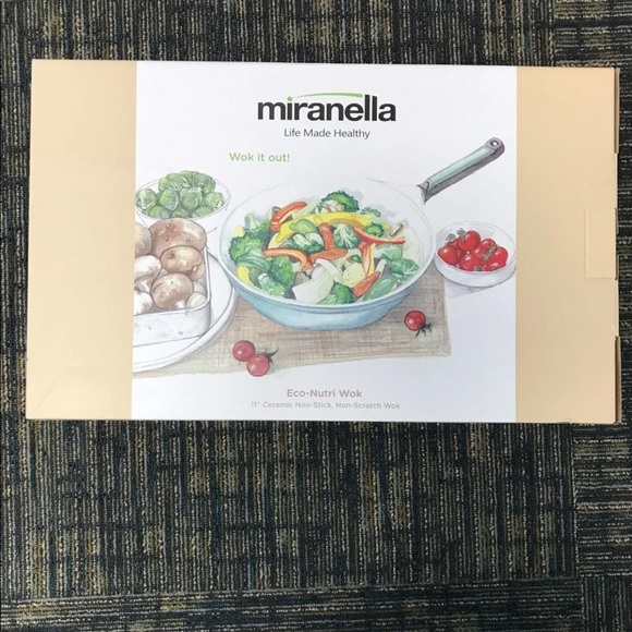 Miranella Eco-Nutri 11” Wok - Picture 4 of 7